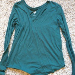 SO - Size Small - Dark Green Long Sleeved Tee